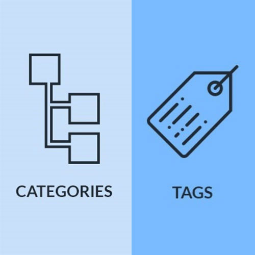 دسته‌ ها و برچسب‌ ها