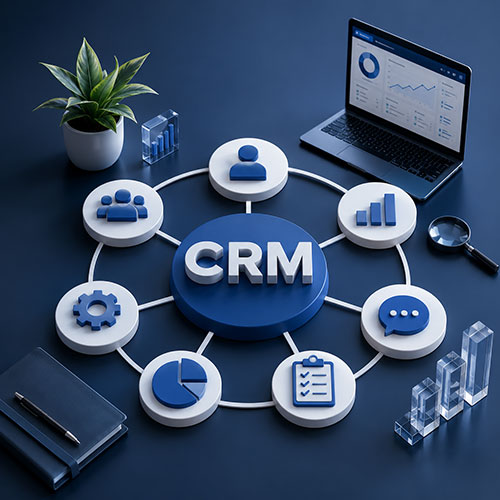 نرم افزار CRM بازرگانی رفیعی | سیستم مدیریت ارتباط با مشتری و فروش