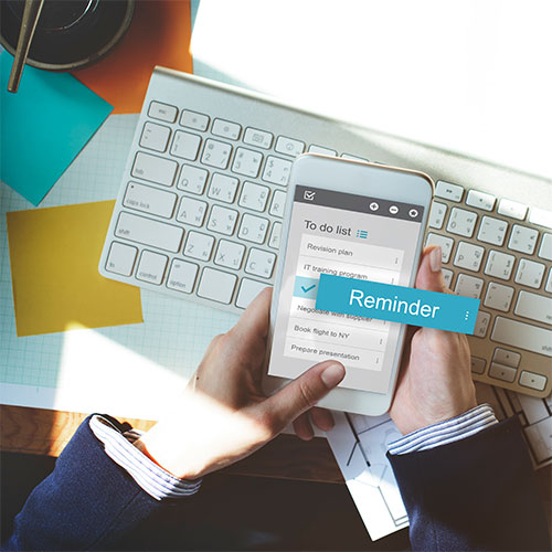 سیستم یادآوری هوشمند: برنامه‌ریزی دقیق و ارتباط موثر